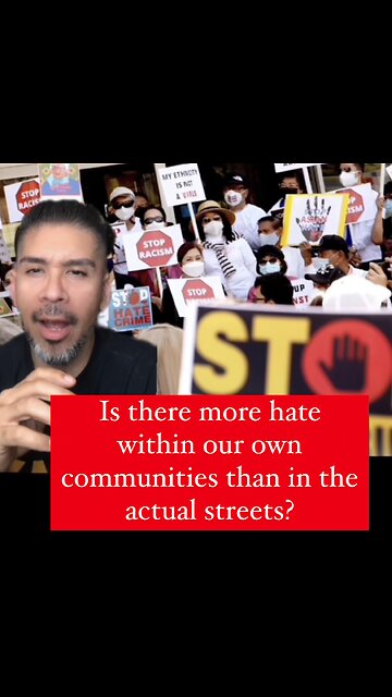 Way more hate within our own communities