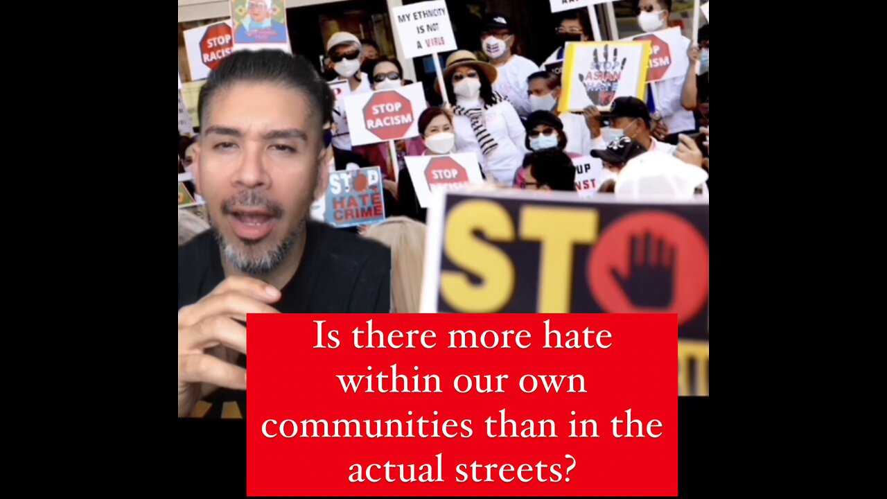 Way more hate within our own communities