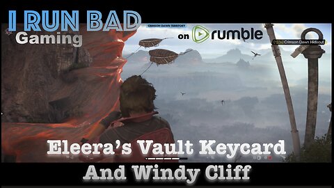 Toshara Sidequests - Windy Cliff & Eleera's Vault Keycard