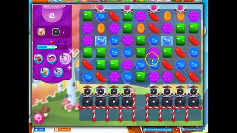Candy Crush Level 3437 Talkthrough, 25 Moves 0 Boosters