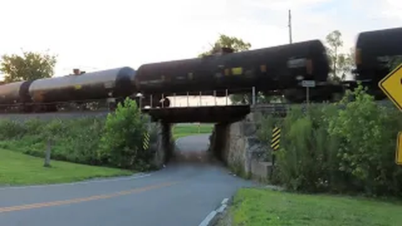 CSX B615 Tanker Train from Bascom, Ohio July 26, 2022