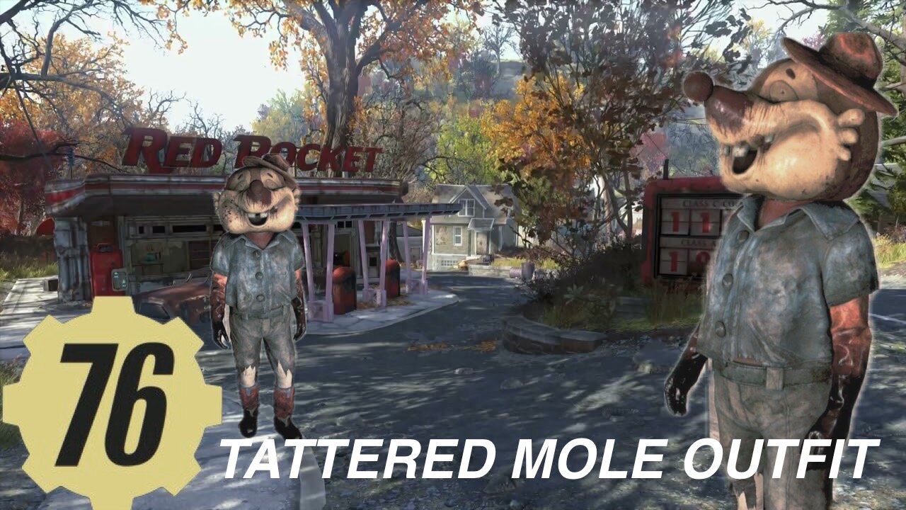 TATTERED MOLE OUTFIT Location Fallout 76