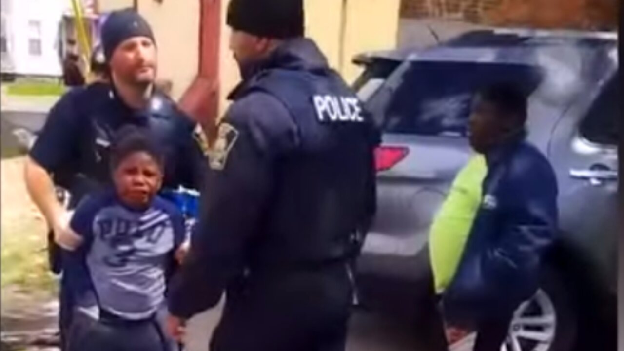 Viral Video Sparks Debate Over How Police Handled Young Boy Who Allegedly Stole Chips