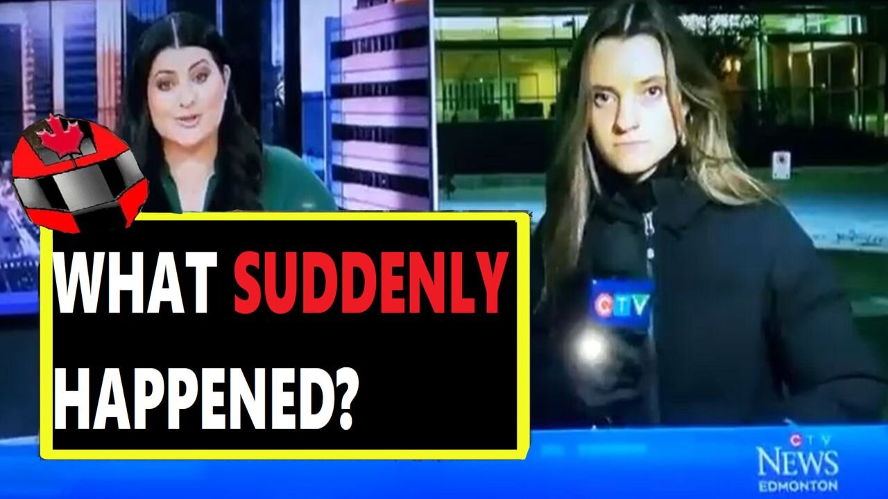 CTV News Reporter SUDDENLY has MEDICAL ISSUE