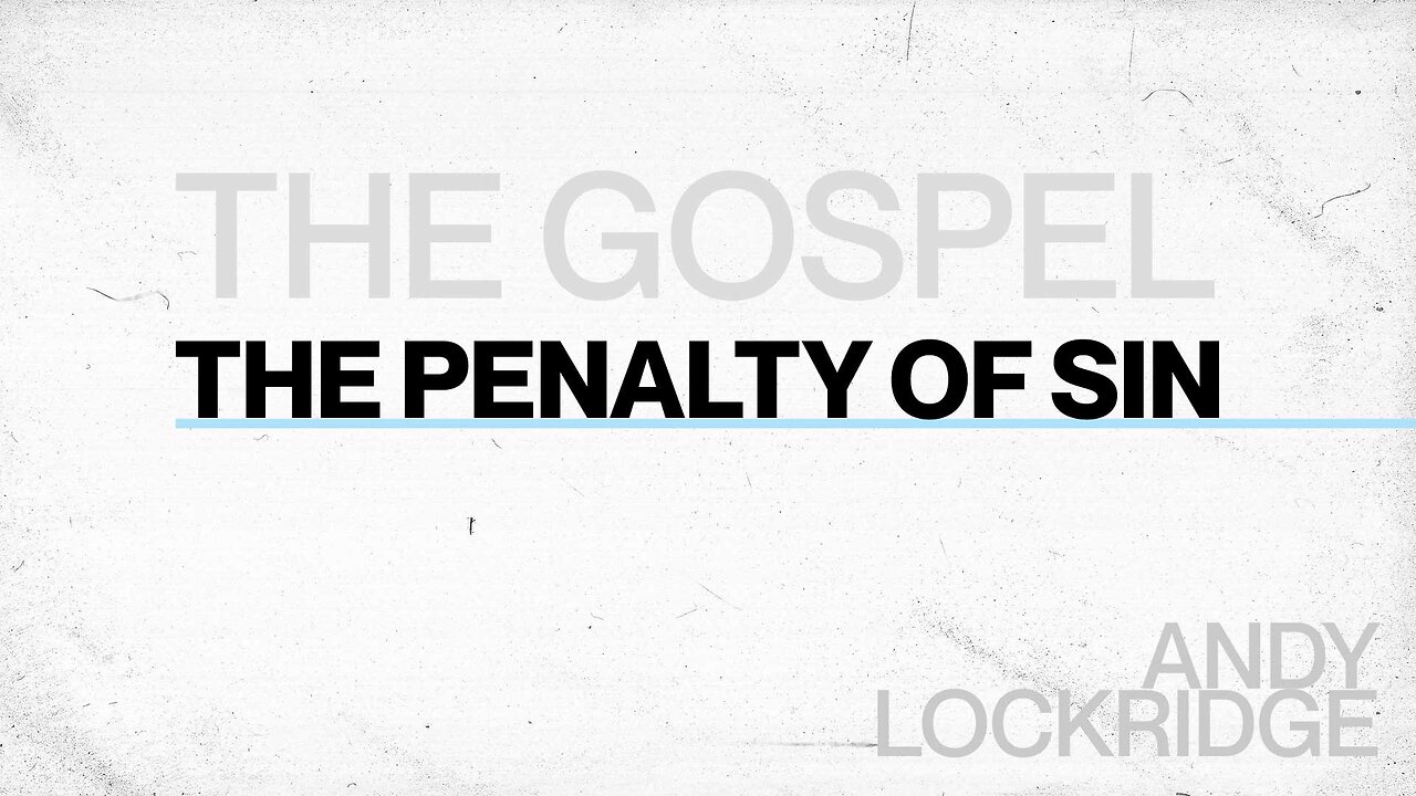 The Penalty of Sin