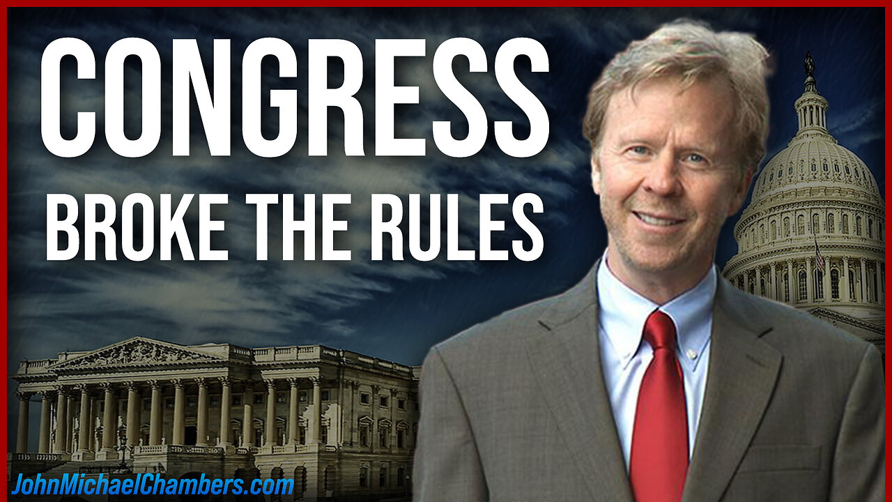 CONGRESS Broke the Rules | Loy Brunson