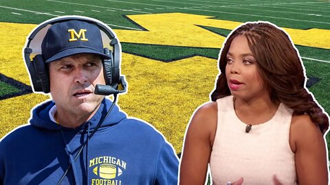 Jemele Hill SLAMS Michigan football coach Jim Harbaugh for his PRO-LIFE comments and gets DESTROYED!