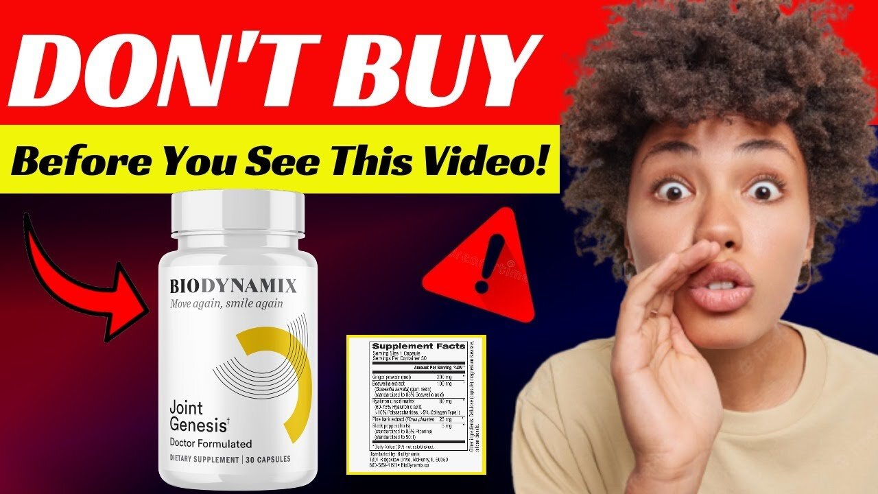 JOINT GENESES - JOINT GENESIS REVIEW - ((ALERT)) Joint Genesis Works? Joint Genesis Supplement!