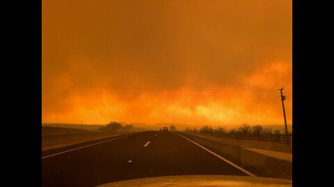 Massive Wildfires engulf parts of Texas Panhandle