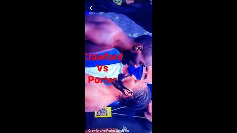 Crawford vs Porter weigh ins