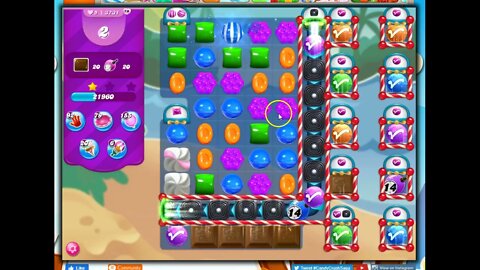 Candy Crush Level 3731 Talkthrough, 23 Moves 0 Boosters