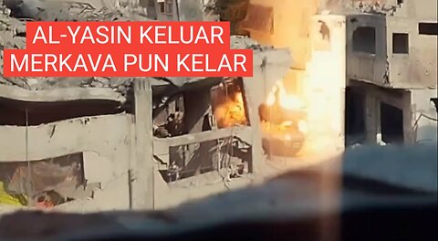 Tubuh merkava berterbangan diterjang al-yasin