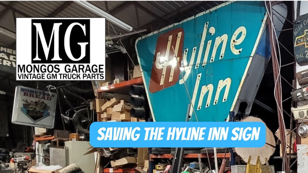 Saving the Hyline Inn Sign - Independence, MO 40 Highway & Phelps