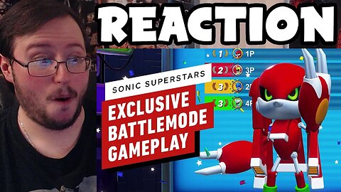 Gor's "Sonic Superstars" Battle Mode Gameplay Overview Trailer REACTION