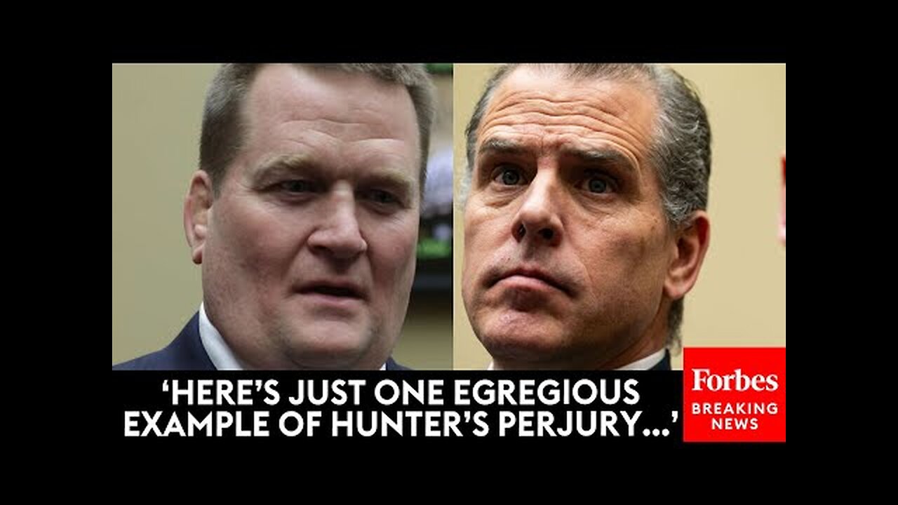 BREAKING BOMBSHELL- Tony Bobulinski Accuses Hunter Of Perjury