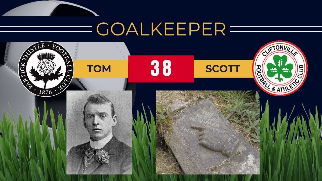 Tom Scott Cliftonville Goalkeeper