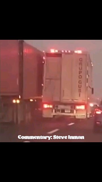 Reckless Truck Driver