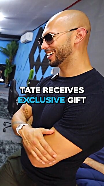 Andrew Tate Receives Exclusive Gift