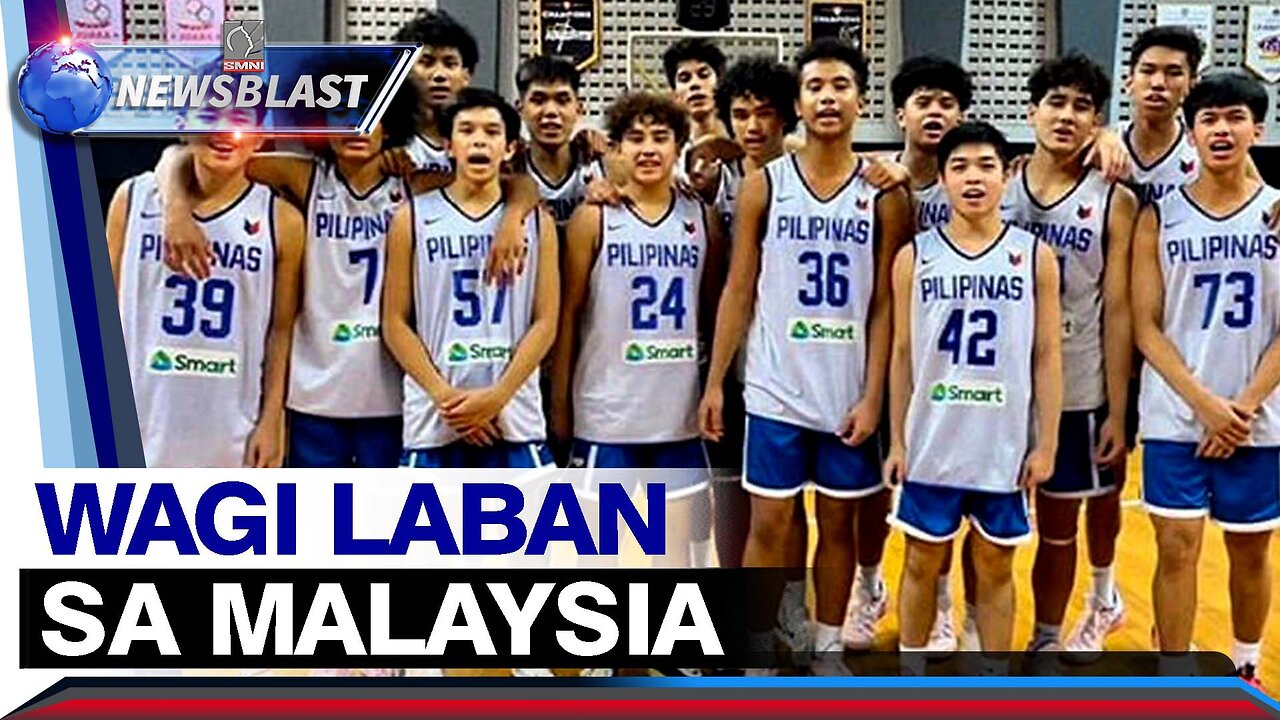 Gilas Pilipinas Youth, wagi laban sa Malaysia sa SEABA qualifiers 2023
