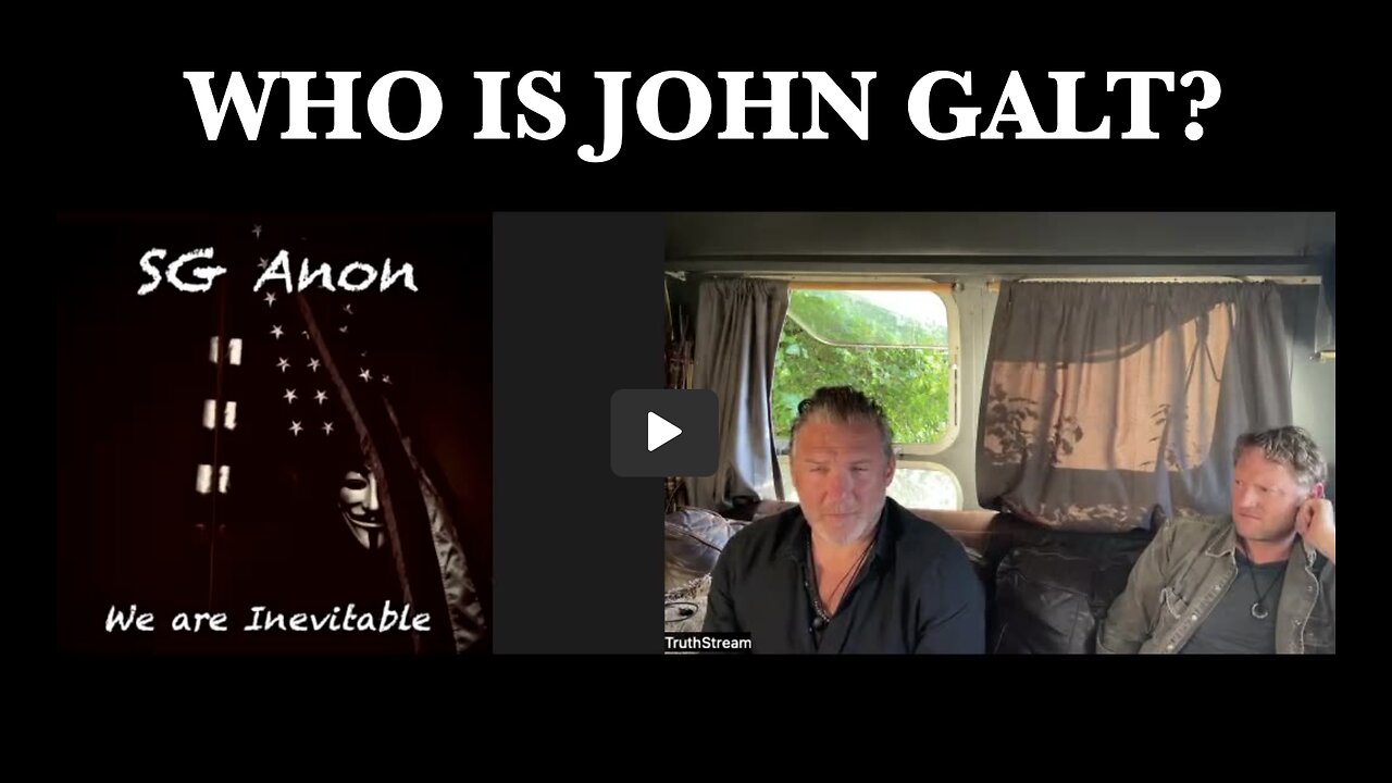 SGANON SITS DOWN W/ AIRSTREAM BOYS TO DISCUSS MULTIPLE AREAS OF GEO-POLITICAL WORLD THX John Galt