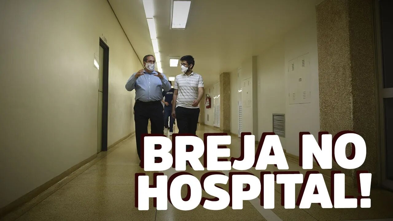 Fui fiscalizar um hospital E ME ENCHERAM DE CACHAÇA!