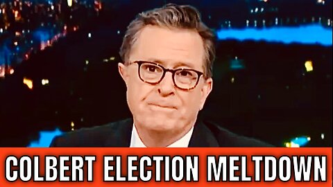 Watch Stephen Colbert go from SMUG to DEVASTATED over Trump’s 2024 Election!