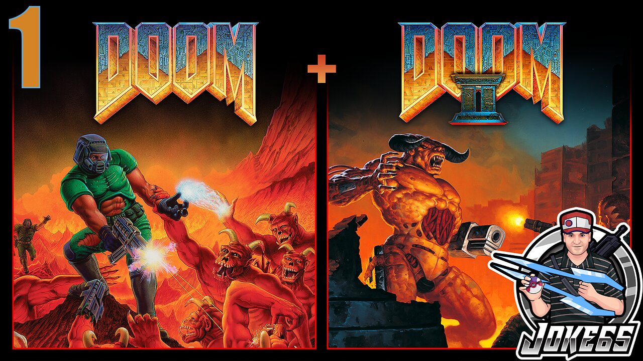 [LIVE] DOOM + DOOM II | *Hums Level Theme While Blasting Demons*