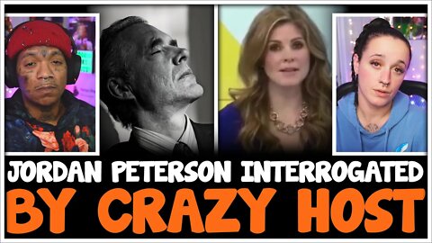 Jordan Peterson gets INTERROGATED by Insane Leftist Host | The Flawdcast