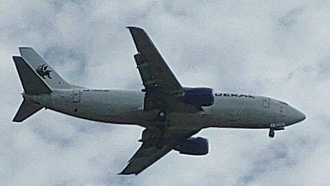 Boeing 737-300F PR-SDQ vindo de Belo Horizonte para Fortaleza