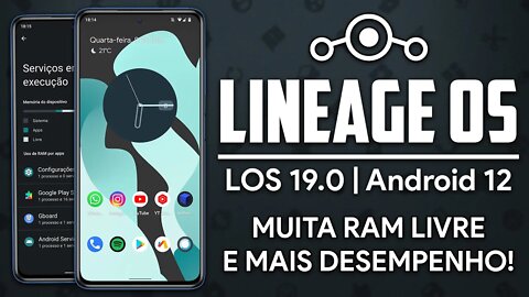 Lineage OS 19.0 Unofficial | Android 12 | MOTO G3 NÃO ACABOU! | MUITO DESEMPENHO EM JOGOS!