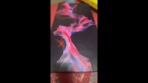 How to fix the edges of your painting! #tipsandtricks #abstractart #howto #kryatalresin