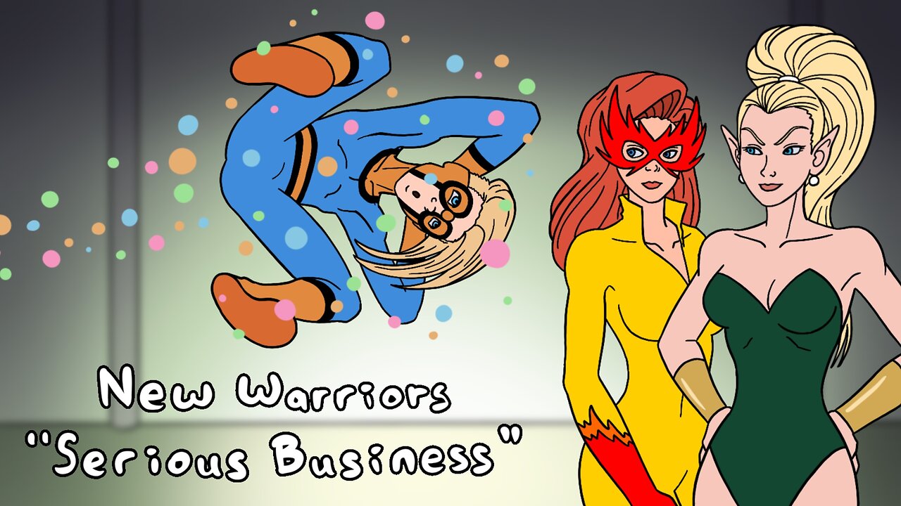 Serious Business | Animation | New Warriors | Speedball, the Masked Marvel