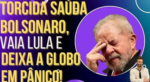 In Brazil, the packed stadium salutes Bolsonaro, mocks ex-convict Lula and Globo tries to hide it