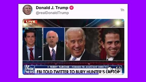 TRUMP - TS POST 12-20-22 WATTERS ON TWITTER FILES & FORMER FBI ASSIST. DIR.