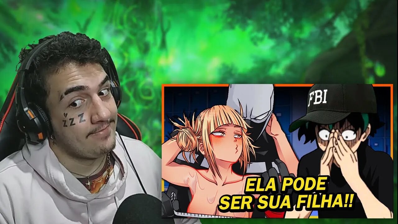 REAGINDO a SÓ PODE SER MENTIRA?! | Memes de Boku no Hero | Memes em Imagens | REACT