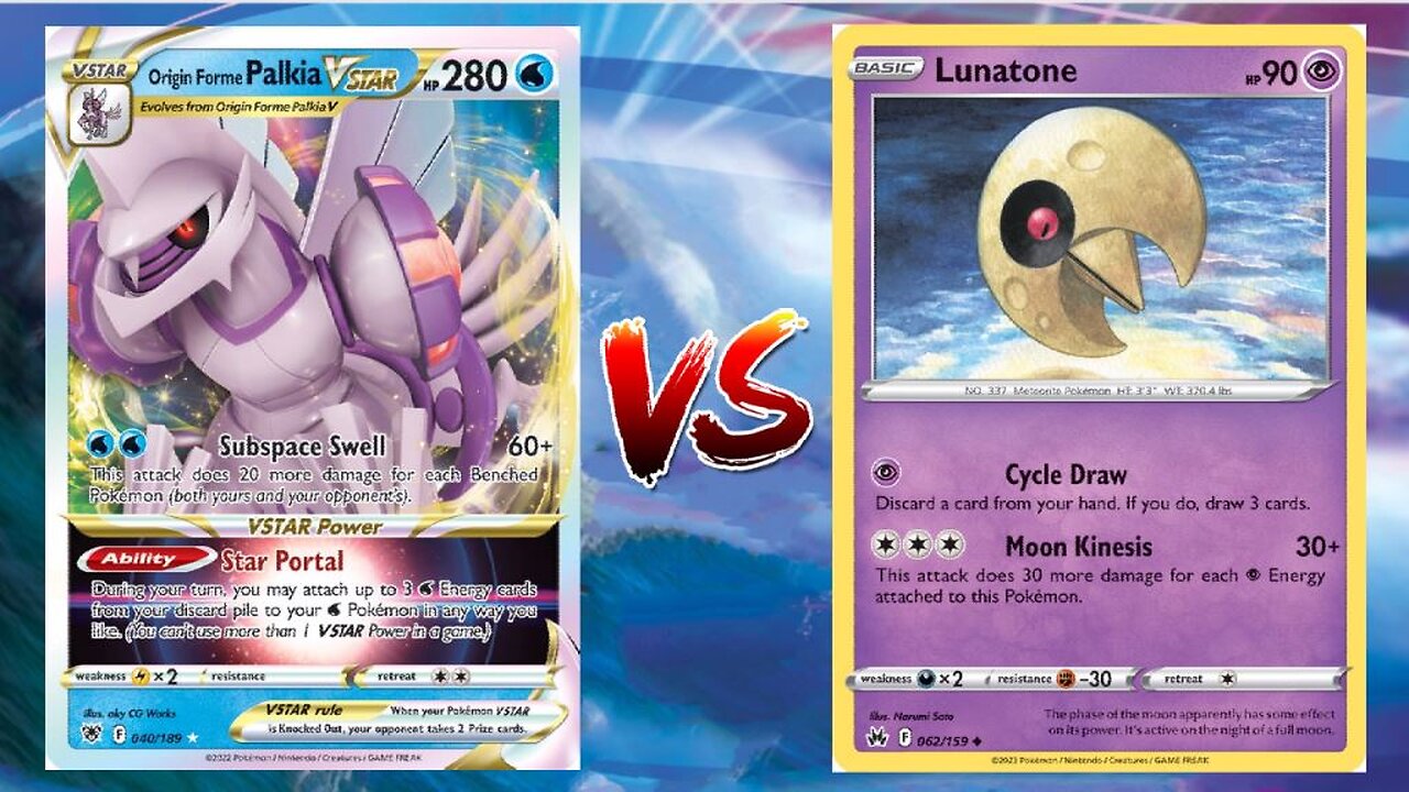 Pokemon TCG Live Palkia VSTAR Barbaracle VS Solrock Lunatone!!