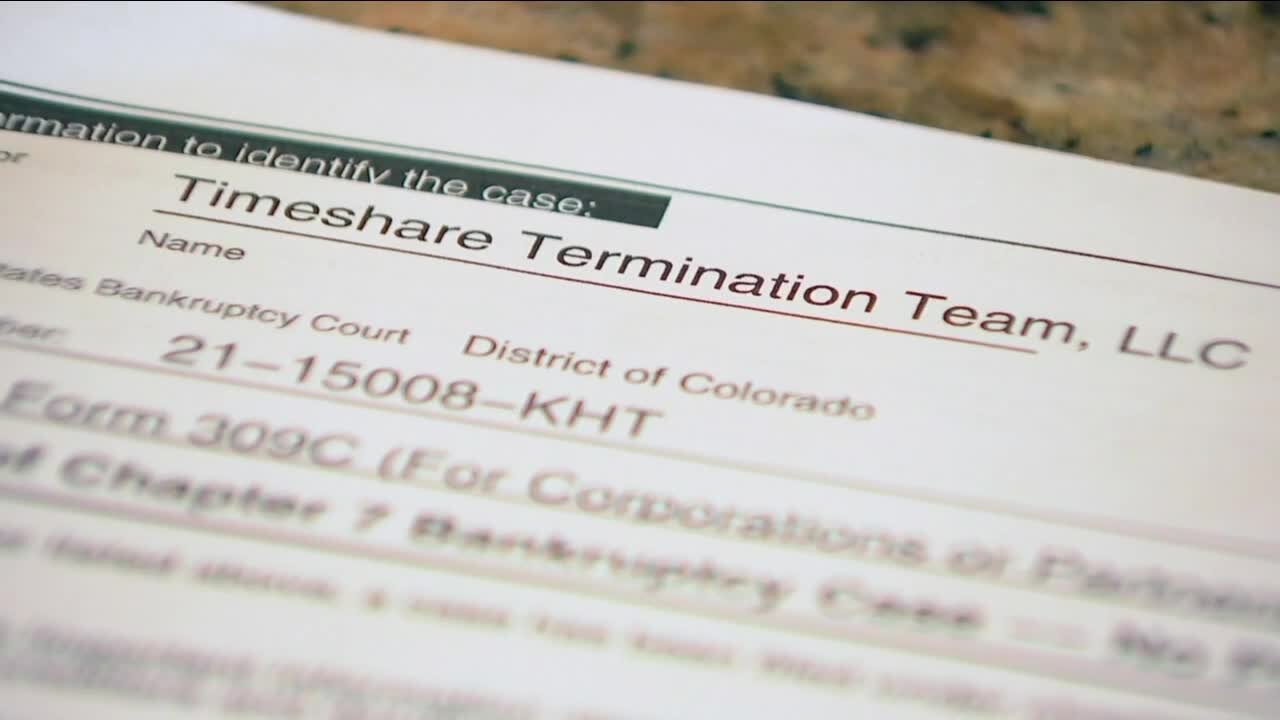 Timeshare Termination Team files for Chapter 7 bankruptcy; former clients out thousands