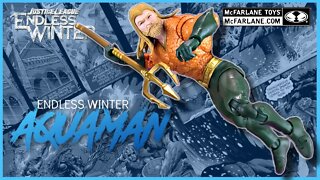 McFarlane Toys DC Multiverse Justice League Endless Winter Aquaman Figure @The Review Spot