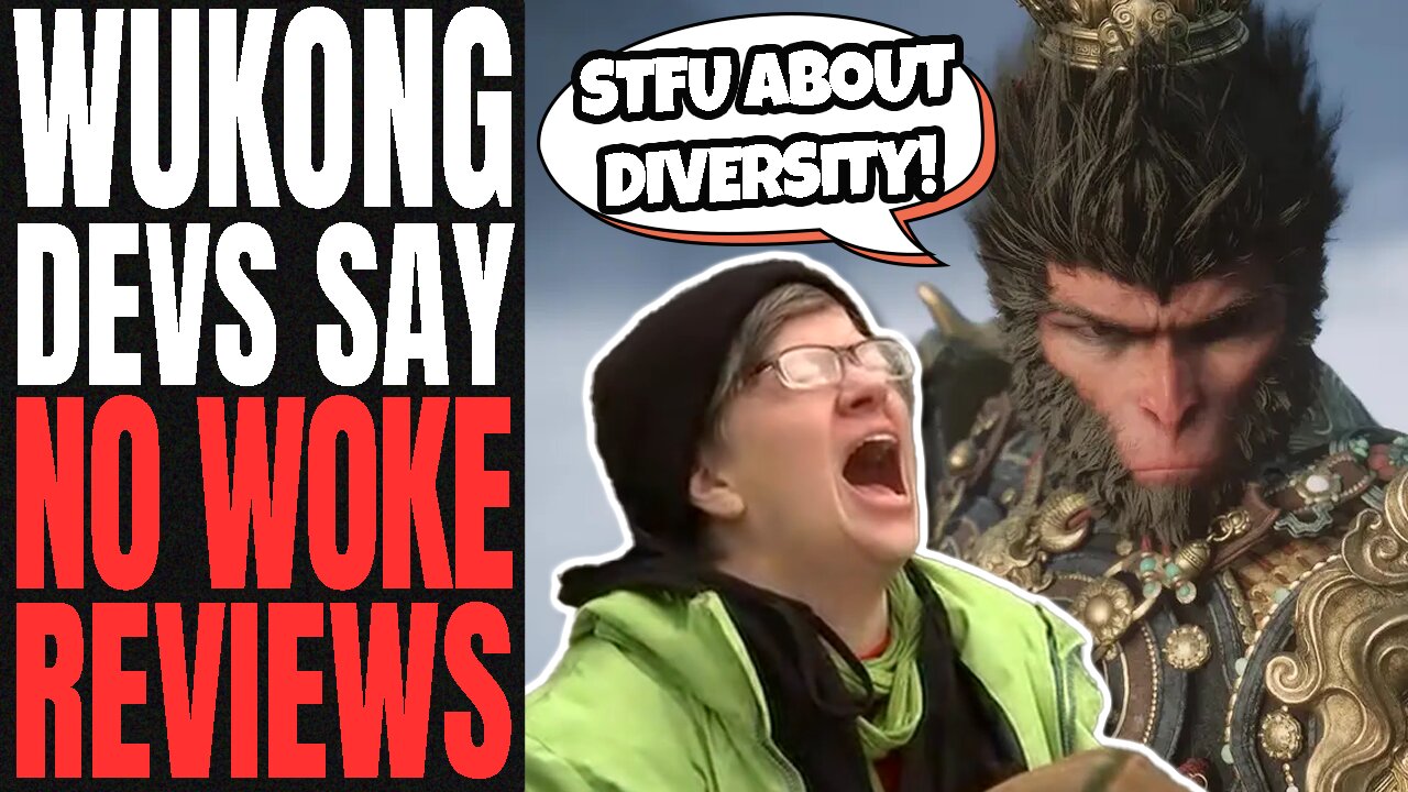 Black Myth Wukong Developers DESTROY FEMINISTS | Game Science Says NO WOKE REVIEWS Are ALLOWED