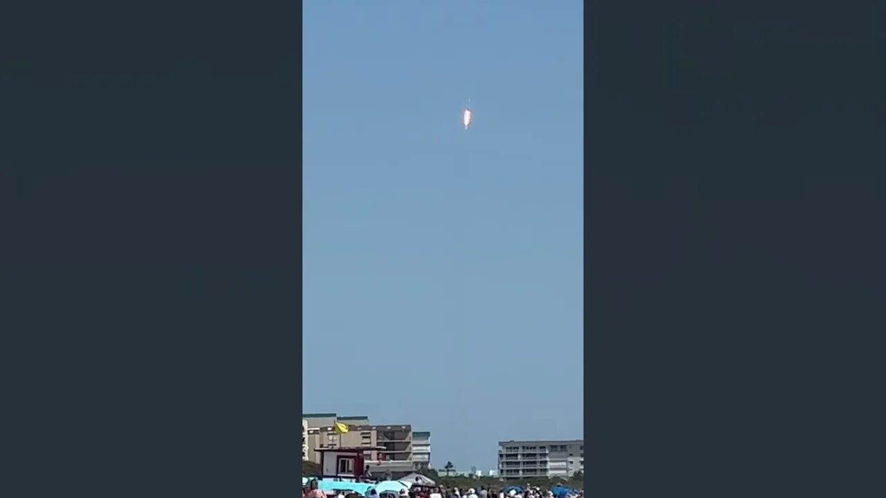 Rocket Launch #SpaceX #cocoabeach #shorts