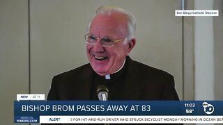 San Diego Catholic Bishop-Emeritus Robert Brom dies