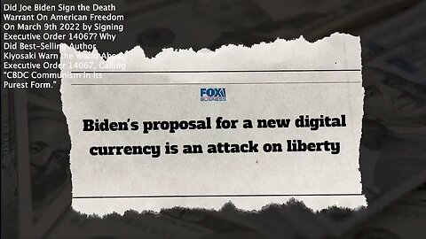 Tucker Carlson | Kanye West, Robert Kiyosaki, Catherine Austin Fitts & Yuval Noah Harari Explain the Central Bank Digital Currency Vaccine Passport Social Credit Score System