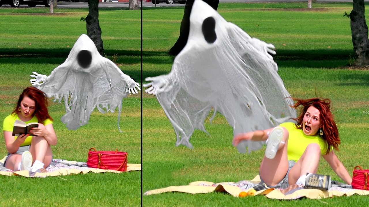 FLYING GHOST PRANK! || CRAZY PRANK