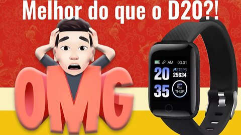 Unboxing e Review do SmartWatch D13 116