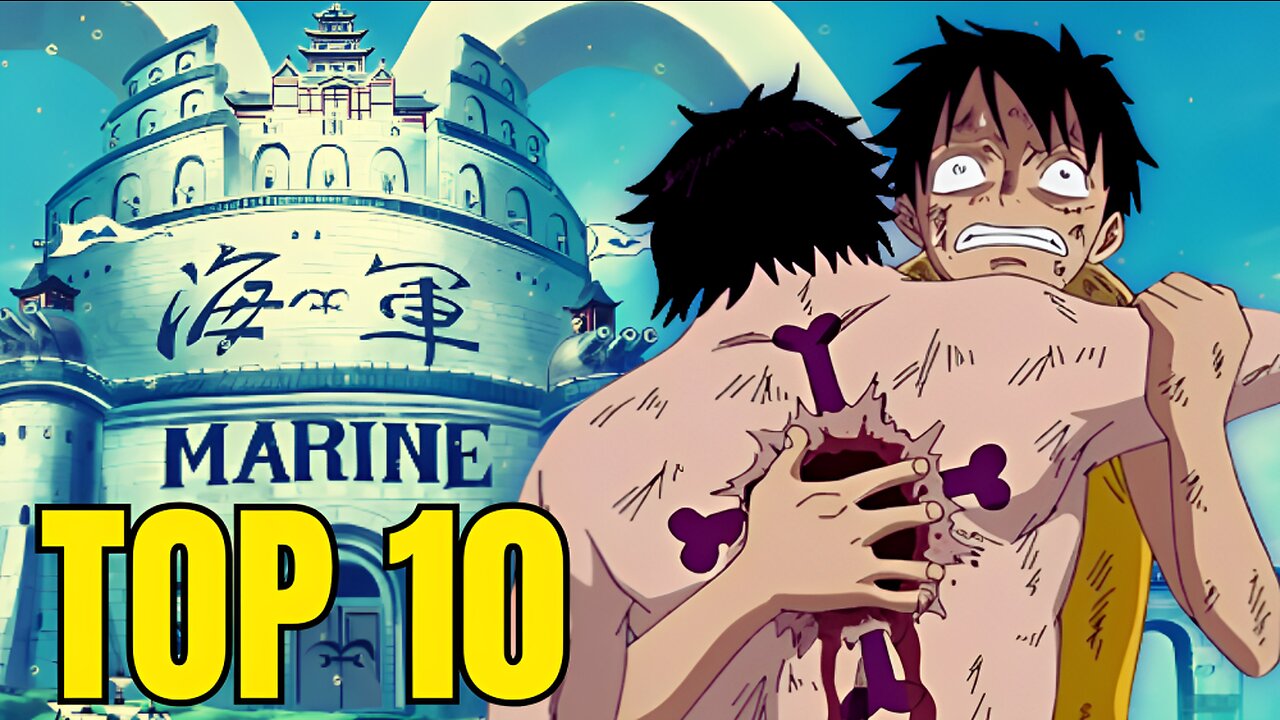 MARINEFORD's Epic Climaxes: The 10 Most Memorable Moments (One Piece)