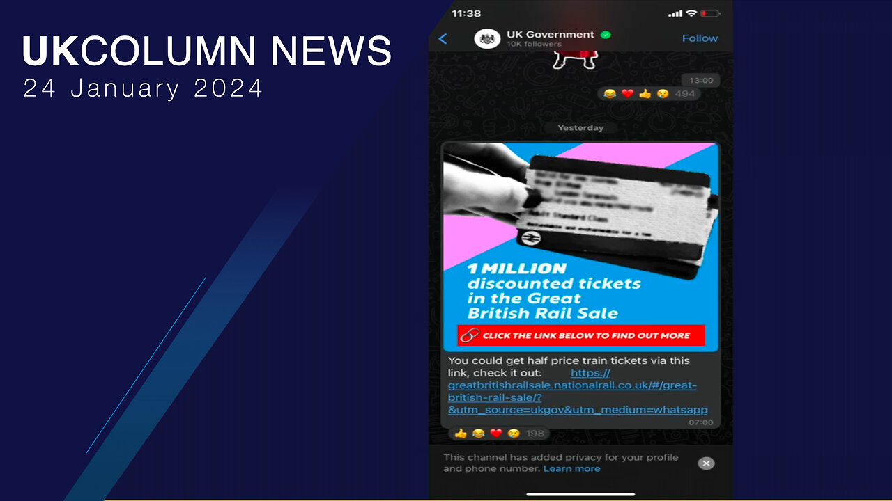 The New UK Government WhatsApp Propaganda Channel - UK Column