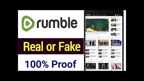 Reality of rumble | real or fake | earn money