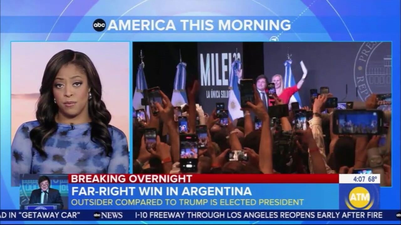 Media Loses Its Feeble Little Mind Over 'Far Right' Argentina President-Elect
