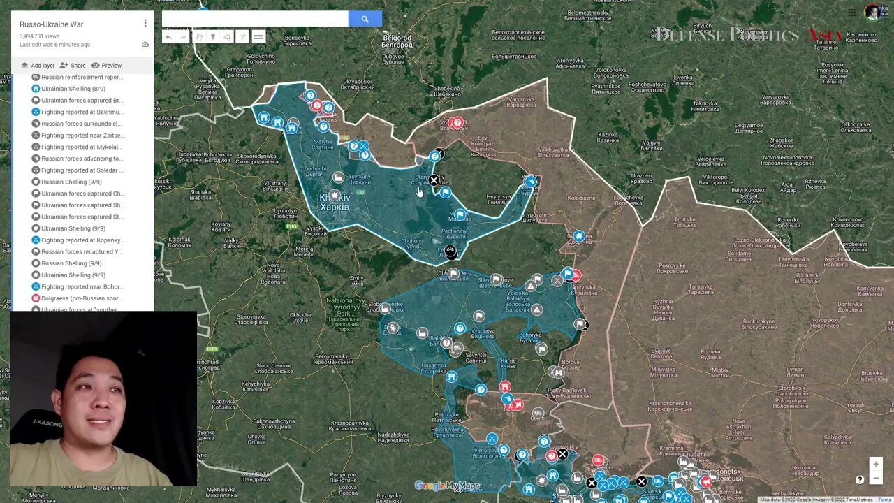 [ Kharkiv-Balakliya-Izyum Front ] Russia retreats frm Balakliya-Izyum Front & most of Kharkiv oblast