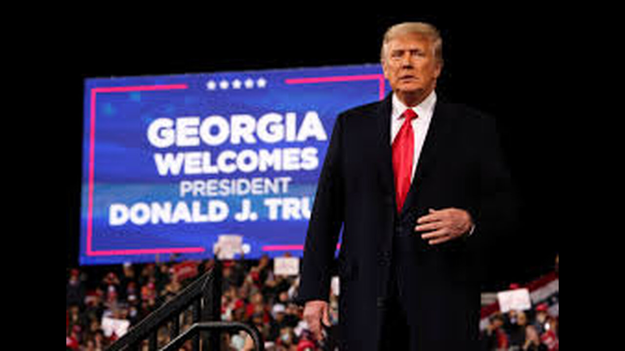 Trump CHEERED @ Georgia Game